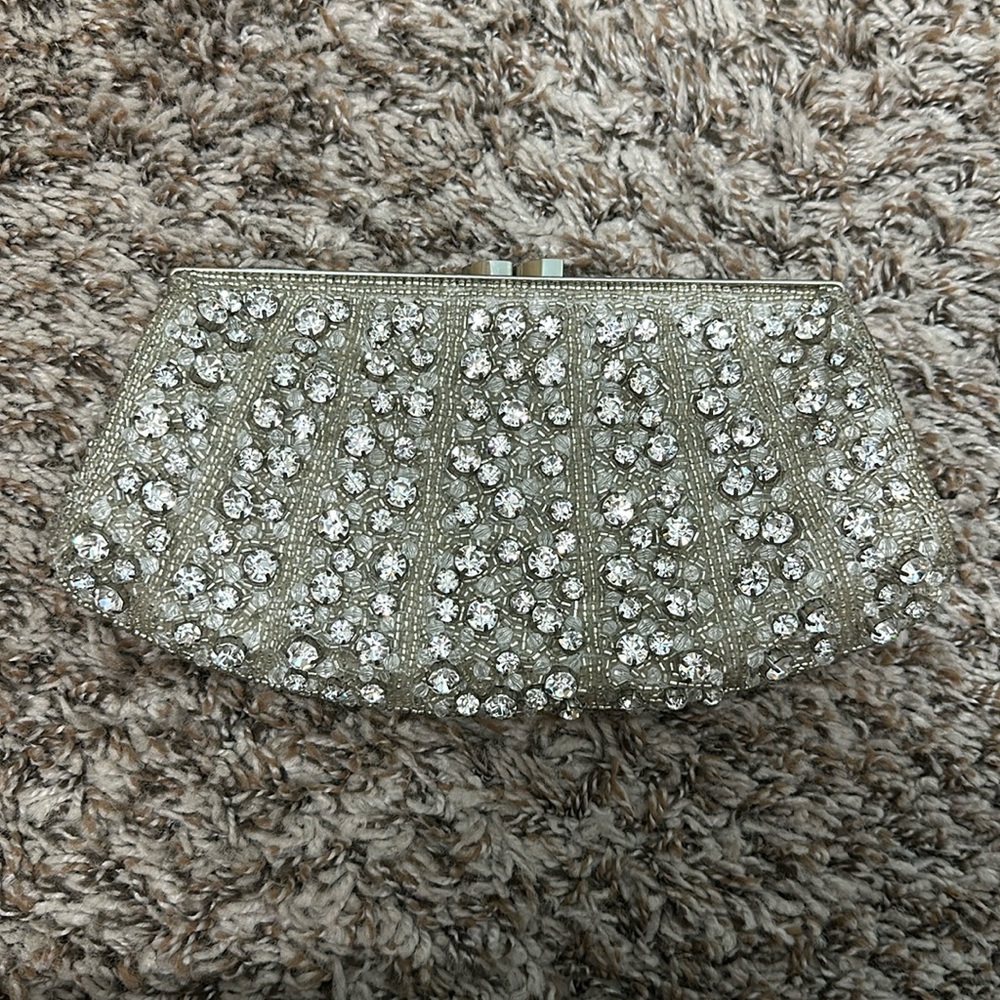 GLINT Handbeaded Embellished Evening Bag on Chain , Vintage, From Nordstrom